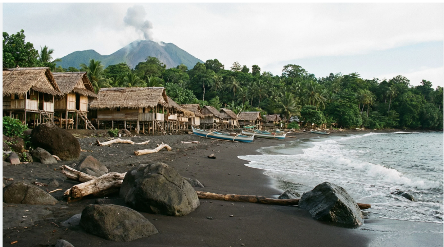 Bantoli – pemukiman kecil Maluku di Kecamatan Loloda, Kabupaten Halmahera Barat